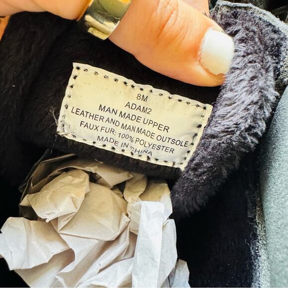 MENS WEATHERPROOF Black Leather Rubber Lace Up Snow Rain Ankle Boot Boots Shoes - Picture 6 of 11